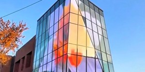 LED贴膜屏，玻璃空间轻量化显示新方案